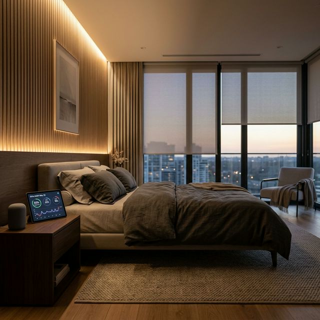 ห้องนอนอัจฉริยะ — ที่นอนติดตาม Sleep Tracking