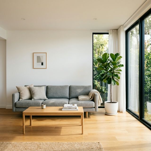 Minimalist — clean, functional, uncluttered